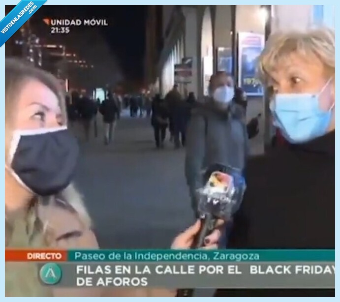 756819 - La cara de tierra trágame que se le queda a esta reportera tras escuchar el surrealista método que tiene una señora para combatir el coronavirus, por @A_Baeyens