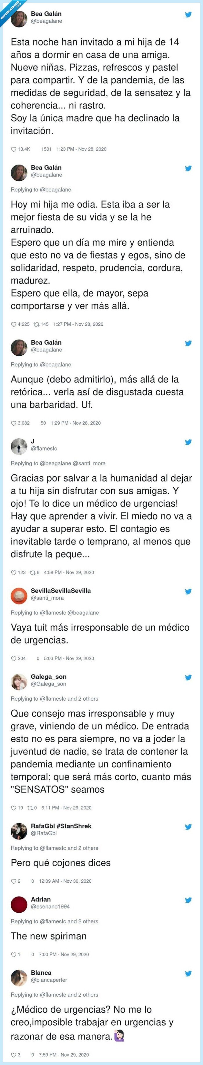 respuesta,médico,urgencias,fiesta,adolescente,niña,hija,amigas