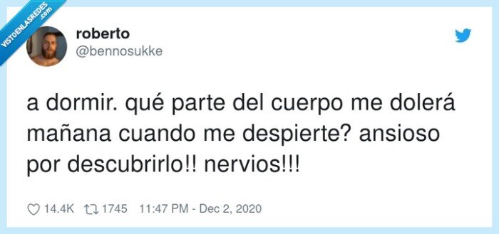 parte,cuerpo,dolor,emoción,nervios
