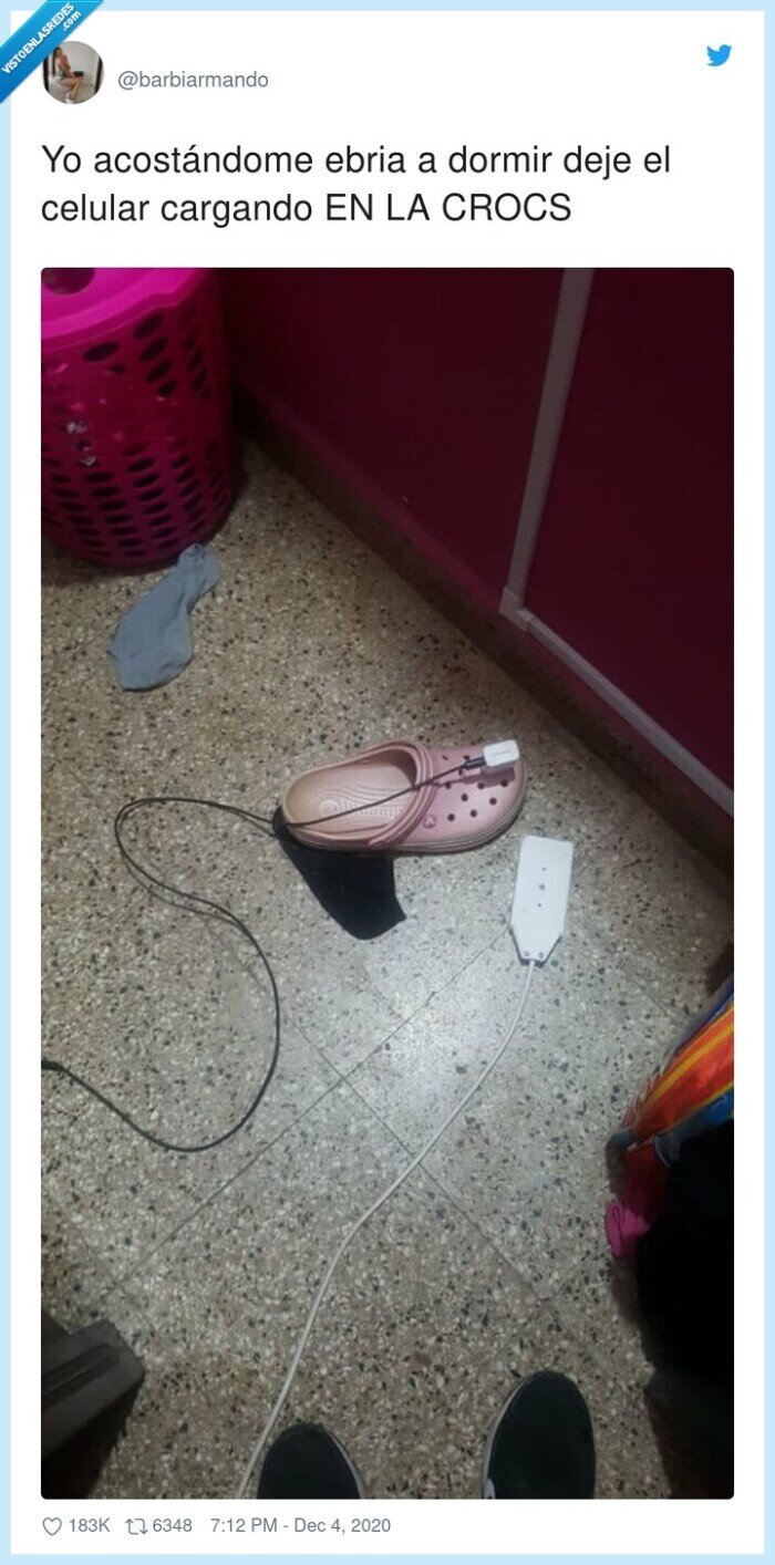 ebria,borracha,cargados,crocs