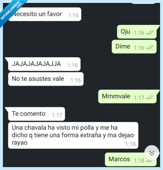 763523 - Su mejor amigo le pide si le puede enviar una foto de su tula y la conversación se vuelve tan surrealista que se ha convertido en lo más viral del día, por @evagezz
