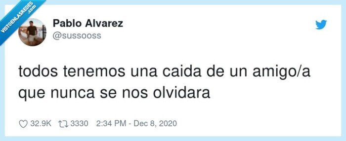 ca&iacute;da,amigo,neverforget