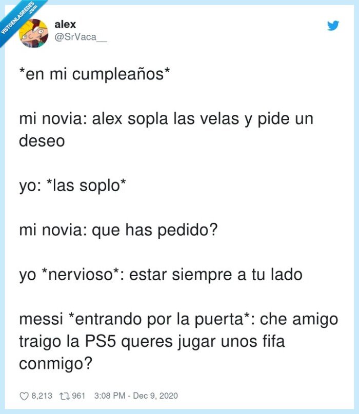 deseo,cumpleaños,messi,novia