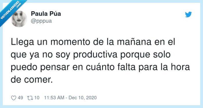 mañana,productiva,comer,hambre