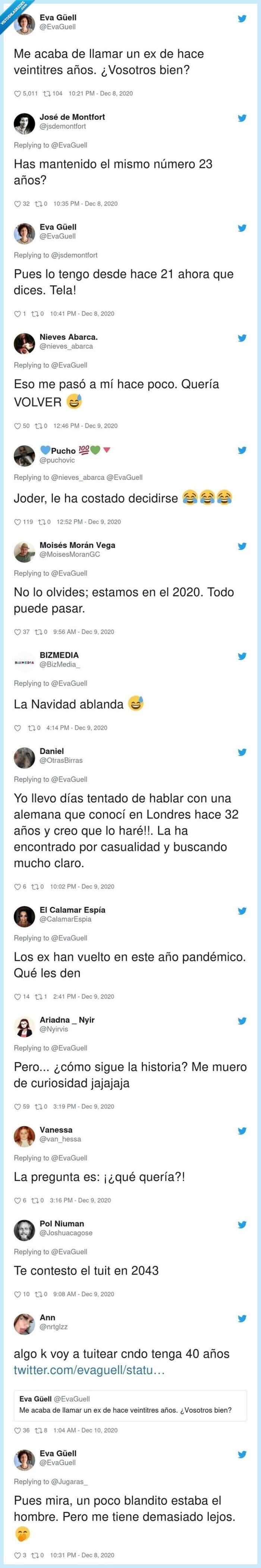 ex,llamada,twitter,intriga