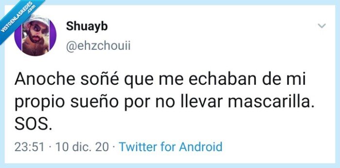 mascarilla,sue&ntilde;o,responsable