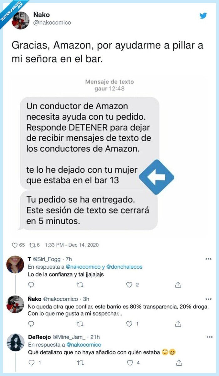 gracias,ayudarme,amazon,señora,pillar,bar