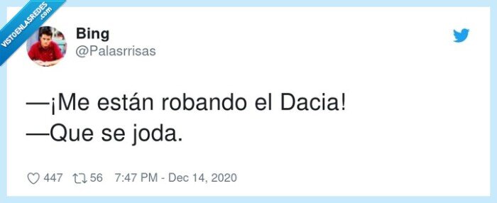 robando,coche pésimo,dacia