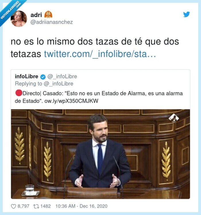 casado,no es lo mismo,alarma,estado