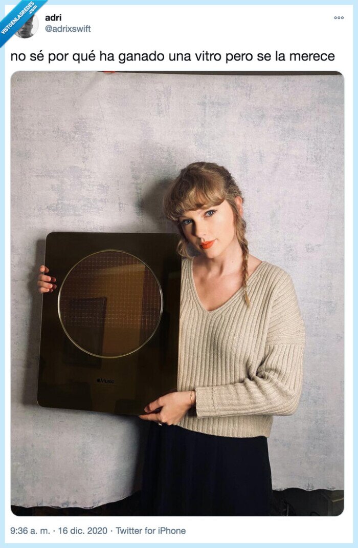 ganar,merecer,vitrocerámica,taylor swift