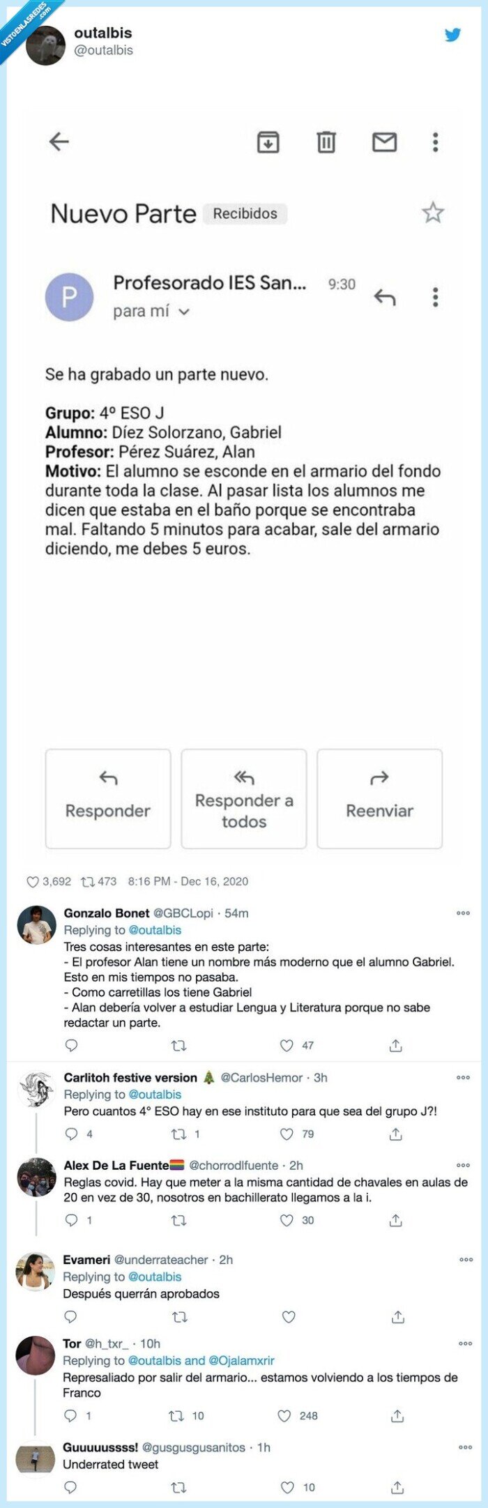 armario,salida,nota,colegio