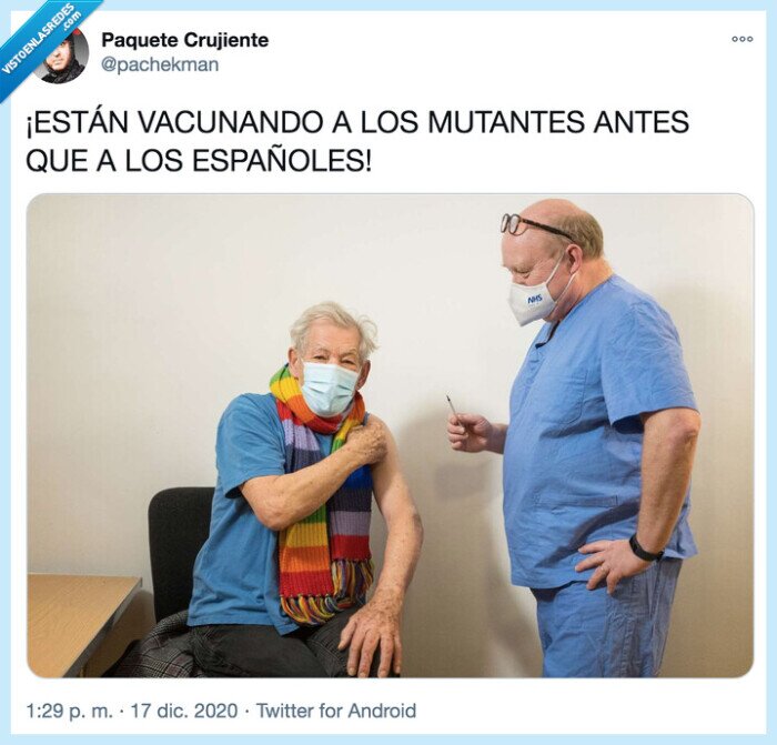 gandalf,mutantes,xmen,vacunas