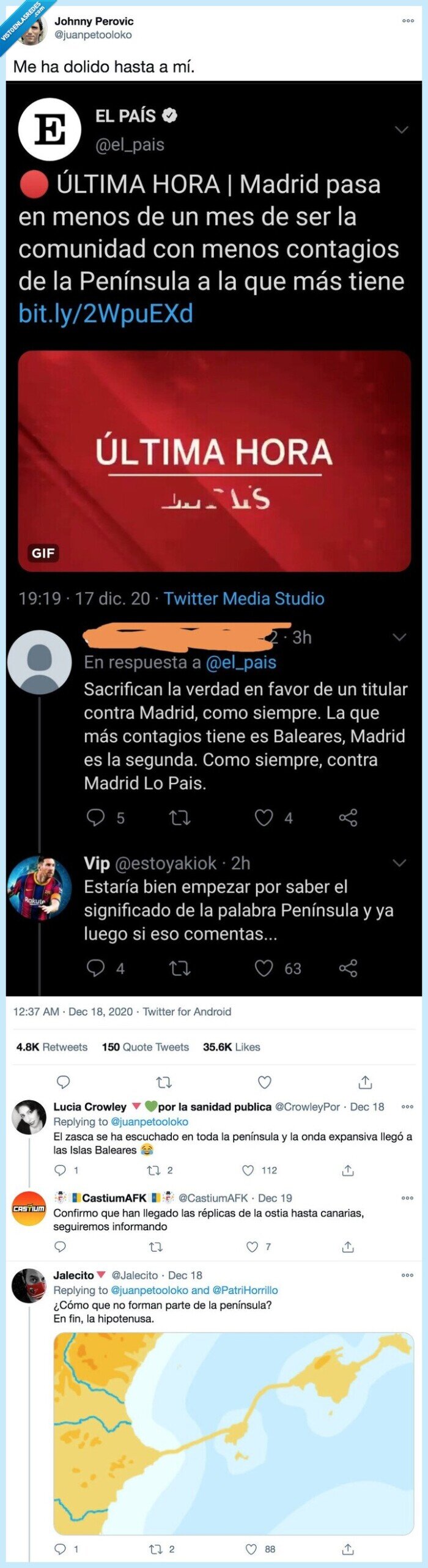 geografía,península,baleares,coronavirus