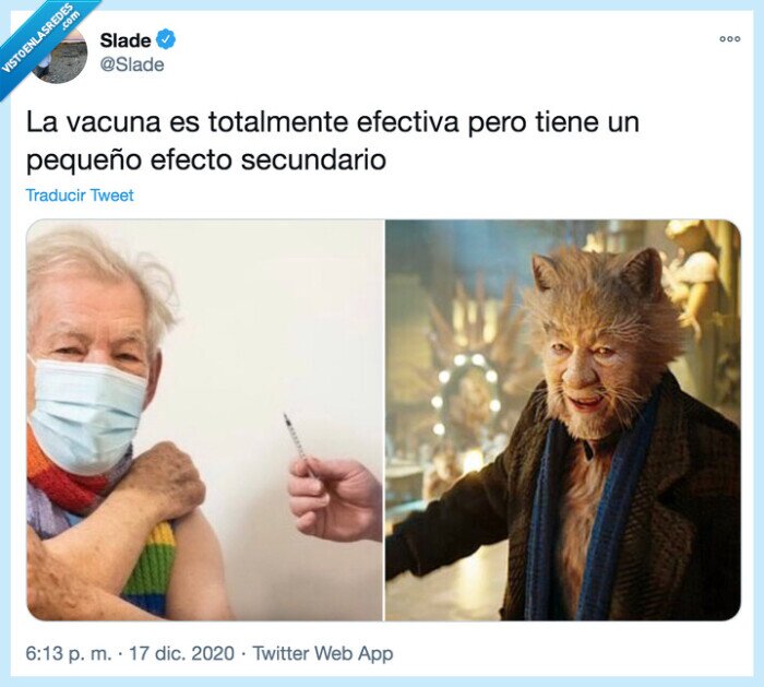 legolas,vacuna,coronavirus,efecto secundario