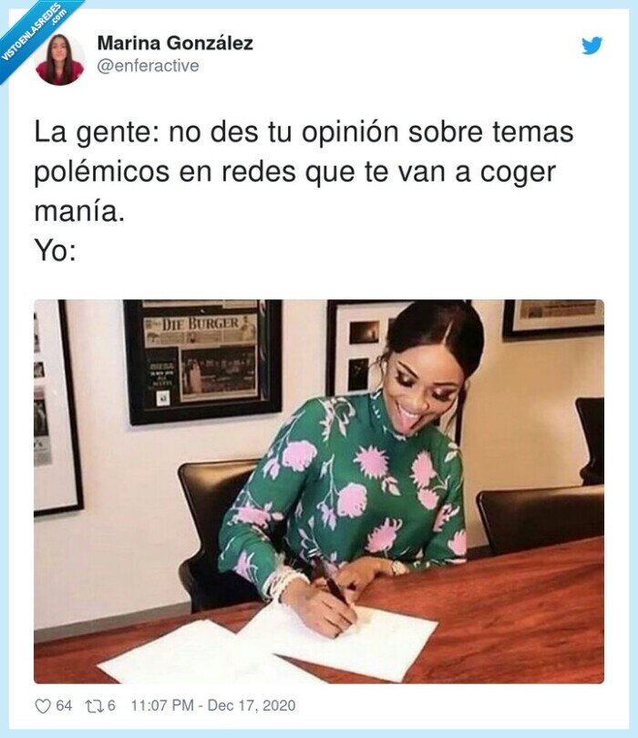 polémica,opinión,manía,gente