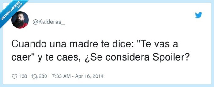 considerar,spoiler,madre,caerse