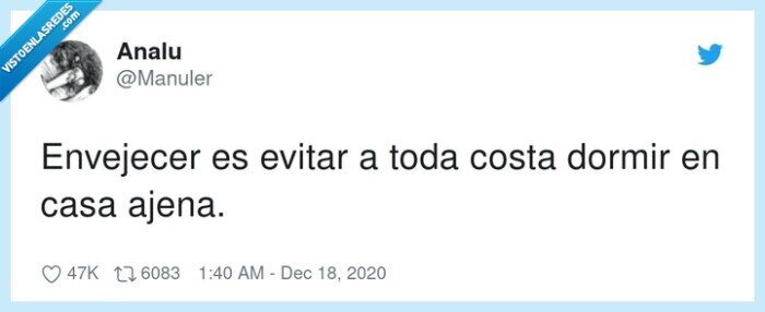 envejecer,evitar,dormir,casa ajena