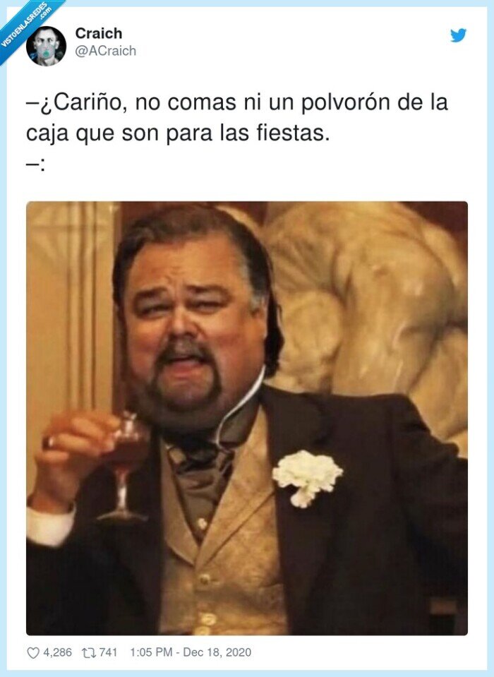 cariño,polvorón,fiestas,comer,cebado,leonardo dicaprio