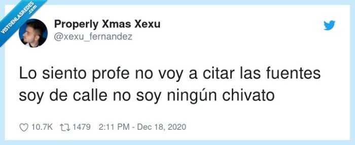 fuentes,chivato,profe,citar