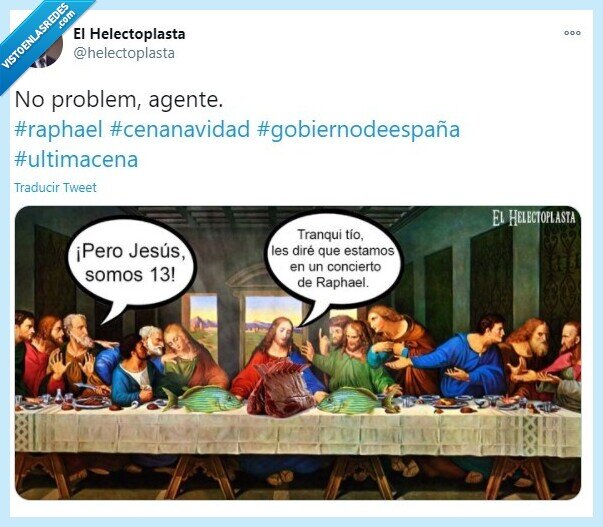 raphael,ultima cena,concierto raphael,cena navidad