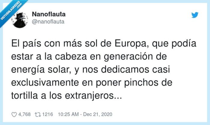 exclusivamente,extranjeros,generación,tortilla,energía