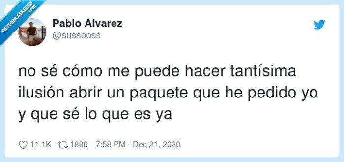 tantísima,ilusión,paquete,regalo