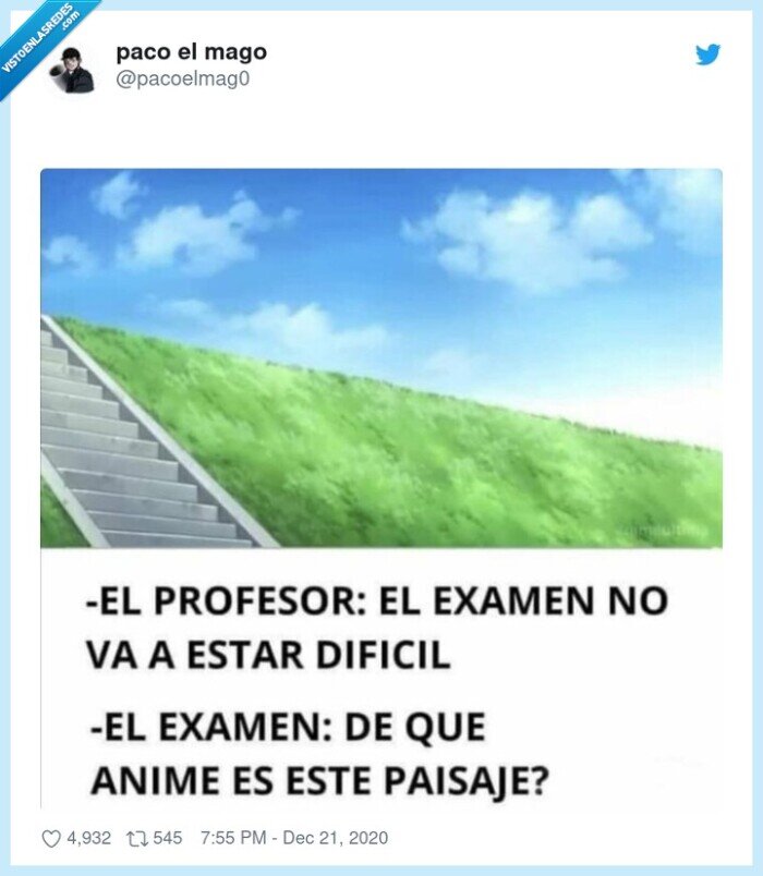 anime,examen,profesor,dificil