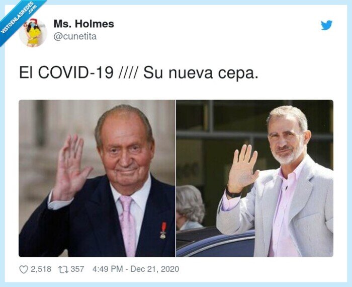 covid19,nueva cepa,rey,juancar