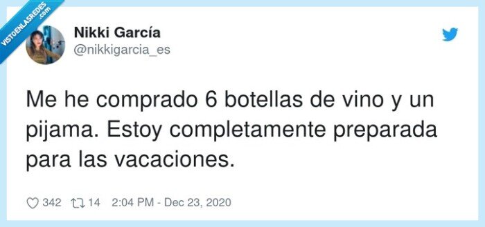 vino,vacaciones,prepararse,comprar,botellas,pijama