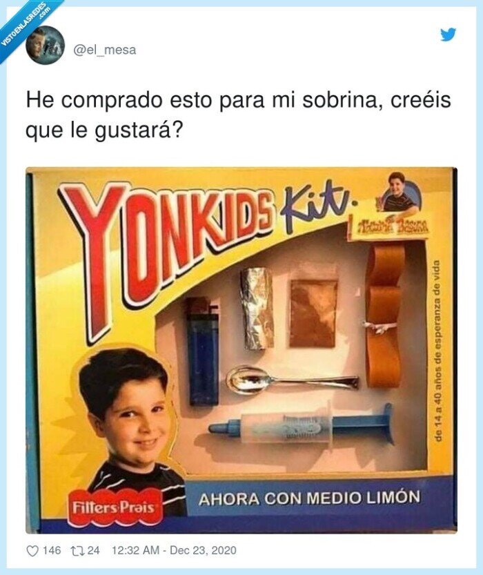 comprar,sobrina,gustar,regalo