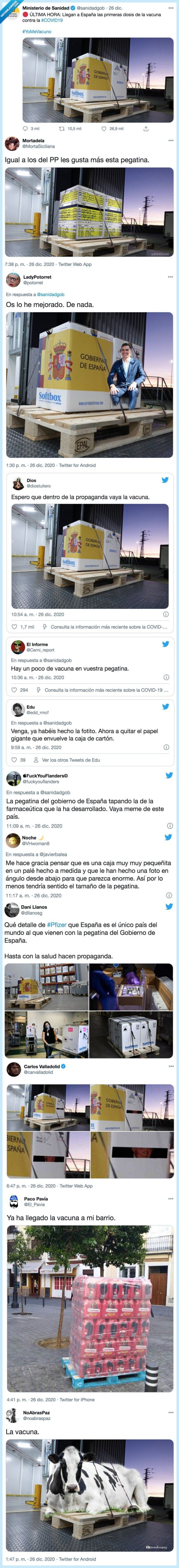 bandera,psoe,vacuna,coronavirus,mascarillas,pulseras,primeras,gobierno