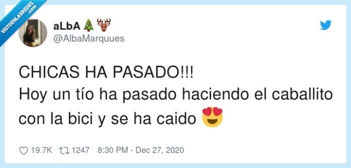 caballito,chicas,pasado,caido,bicicleta