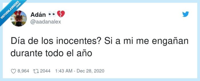 inocentes,día 28,boomer day