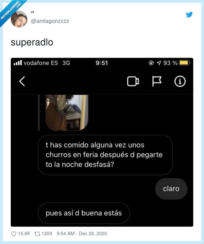 churros,piropo,feria,desfase