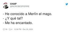 Enlace a Conociendo a Merlín, por @NOROBESPIERRE