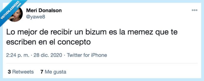 Bizum,memez,tontería,twitter