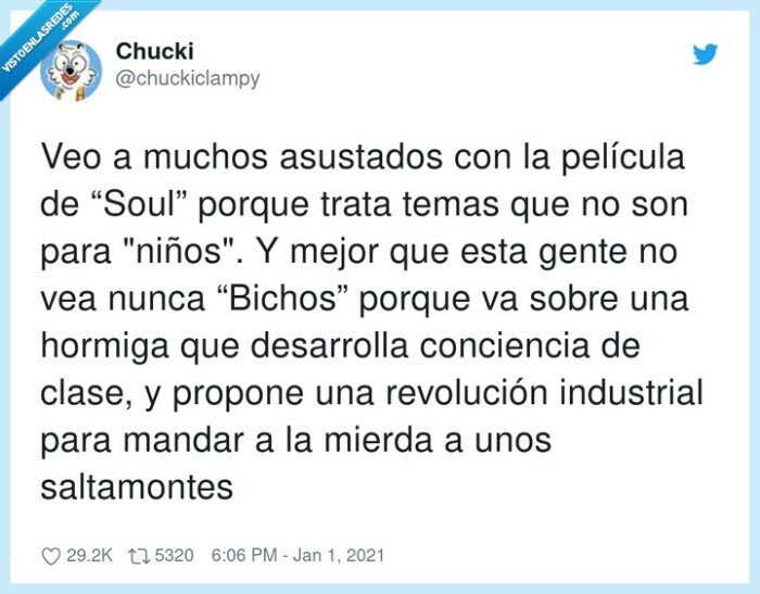 bichos,saltamontes,revolución industrial,soul,conciencia