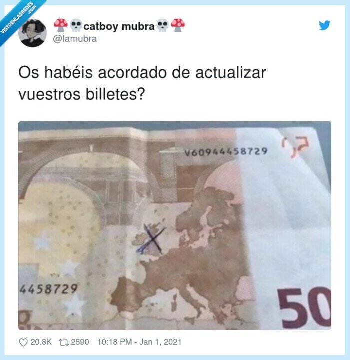actualizar,billetes,euros,brexit