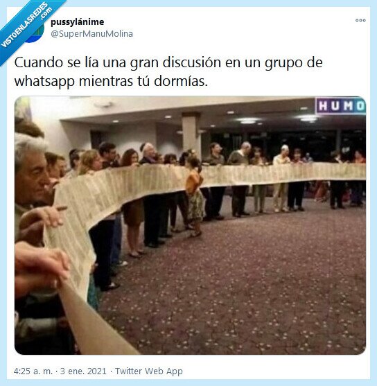 grupo,whatsapp,discusión,dormir