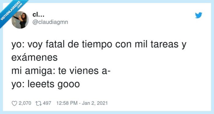 exámenes,tiempo,tareas,vienes,liarse,fatal