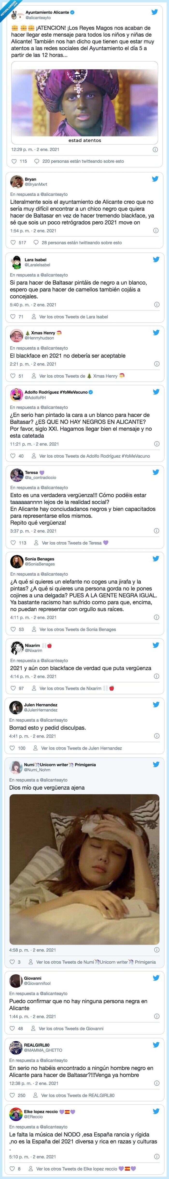 alicante,retrógrados,ayuntamiento,literalmente,blackface,encontrar