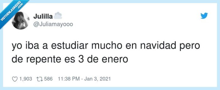 estudiar,navidad,enero