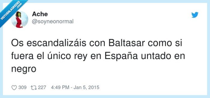escandalizar,baltasar,españa,rey,untado,negro
