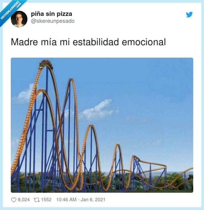estabilidad emocional,montaña rusa