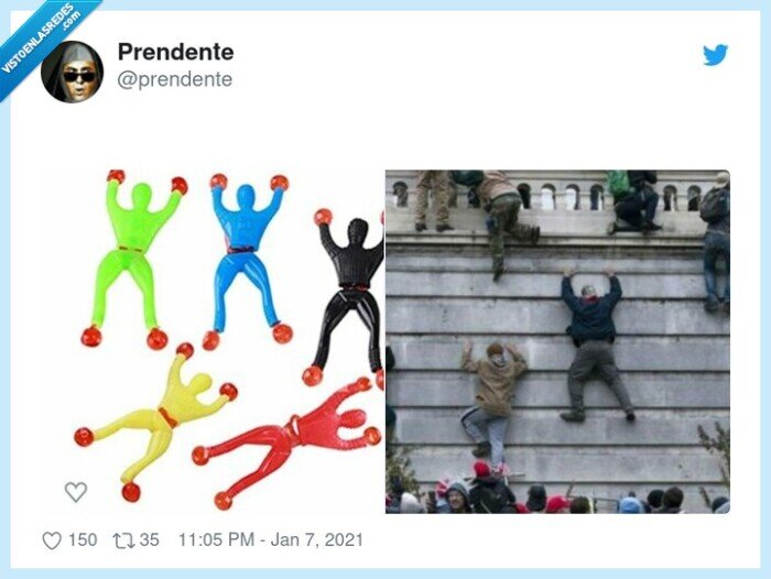 muñecos,paredes,pegarse,capitolio,asalto