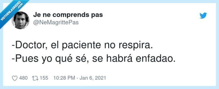 paciente,doctor,respirar,enfadado