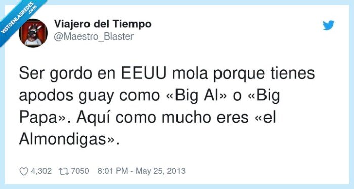 albondigas,usa,americanos,apodos,papa,big,gordo