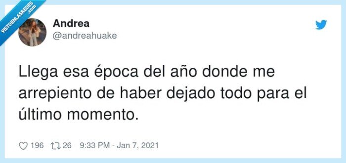 arrepiento,último momento,época