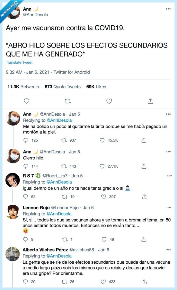 vacuna,covid19,efectos ecundarios,coronavirus