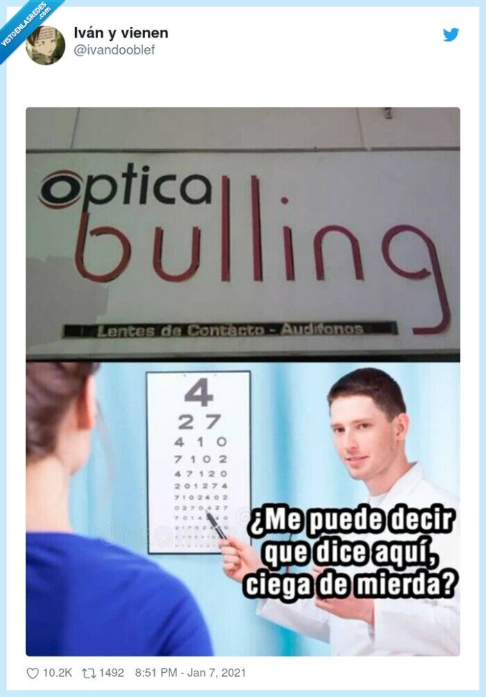bullying,cegato,optica,letras,mirar,revisión